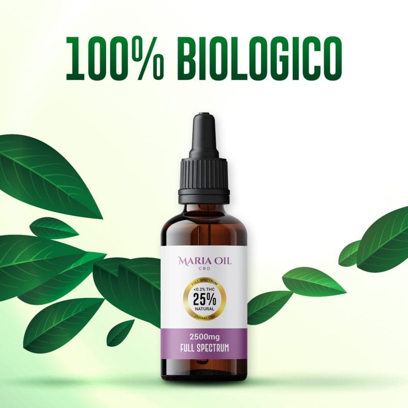 Olej CBD 25% (2500mg) - obrazek 3