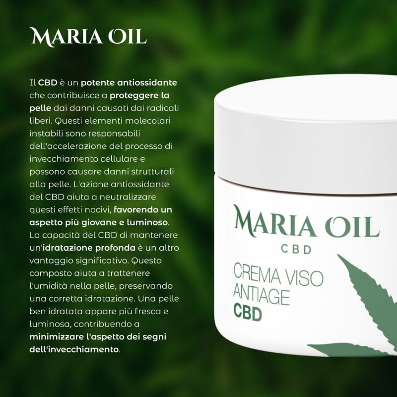 CBD przeciwstarzeniowy krem do twarzy - obrazek 5