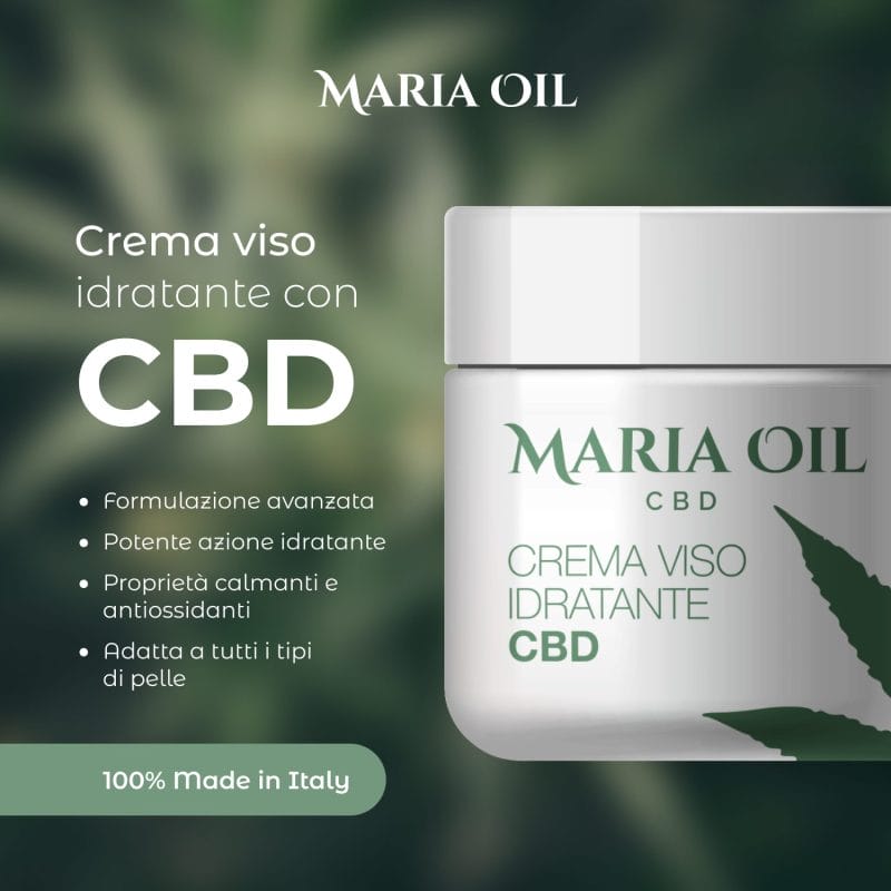 Nawilżający krem do twarzy z CBD - obrazek 2